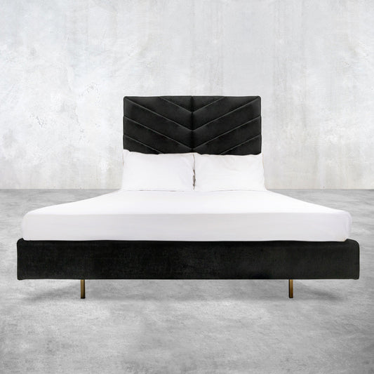Amalfi Bed in Velvet