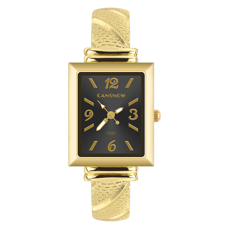 WristNexo Women's Gold Bracelet Quartz Watch – Elegant Fashion Style