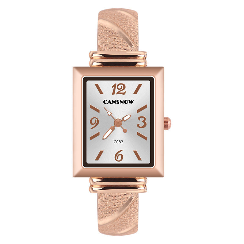 WristNexo Women's Gold Bracelet Quartz Watch – Elegant Fashion Style
