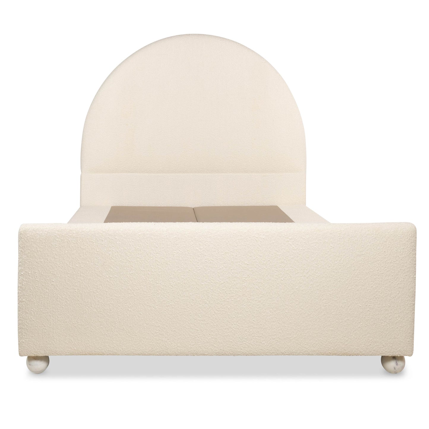 Acapulco Bed in Boucle with Foot Board